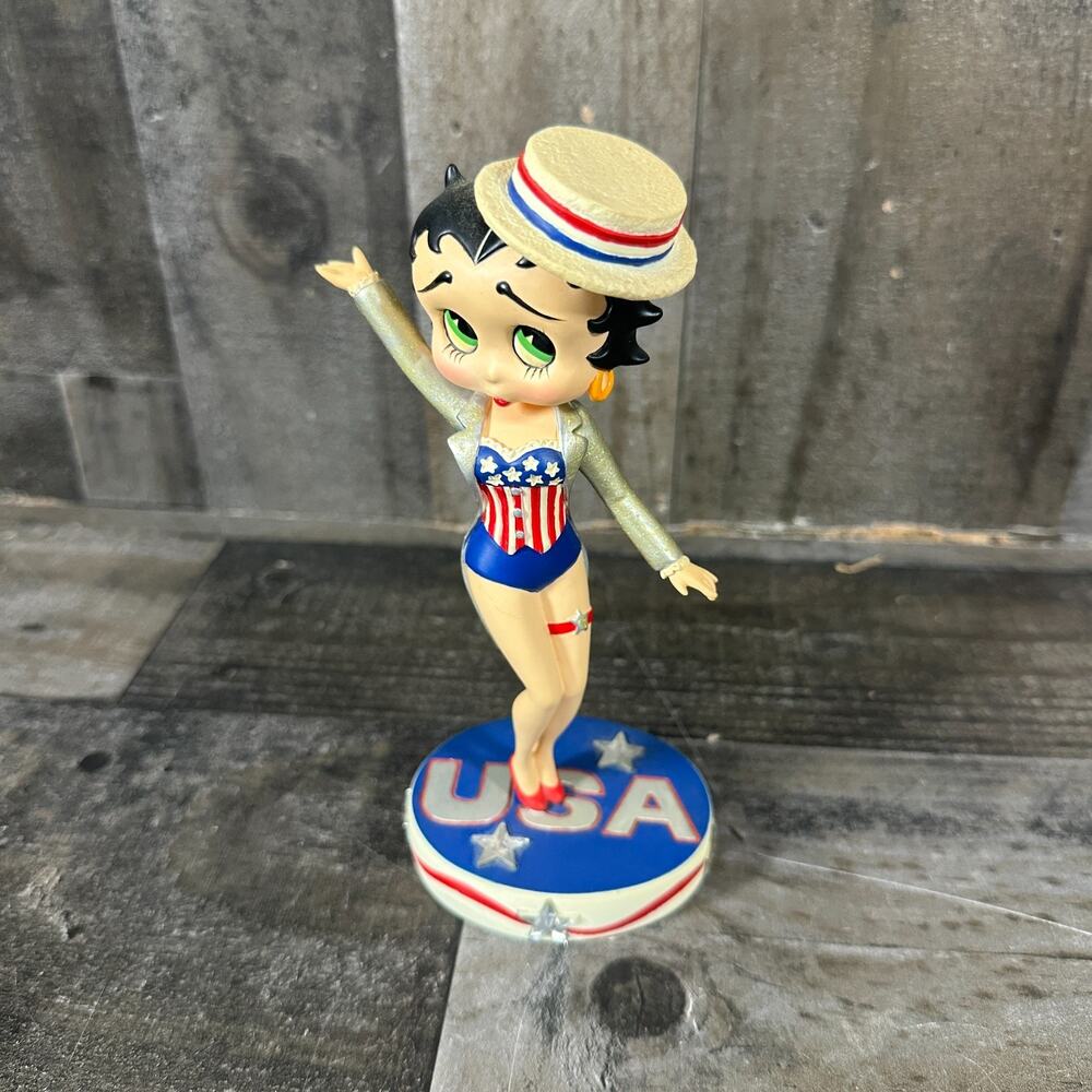 Danbury Mint “Star Spangled Betty” Betty Boop Collector Figurine